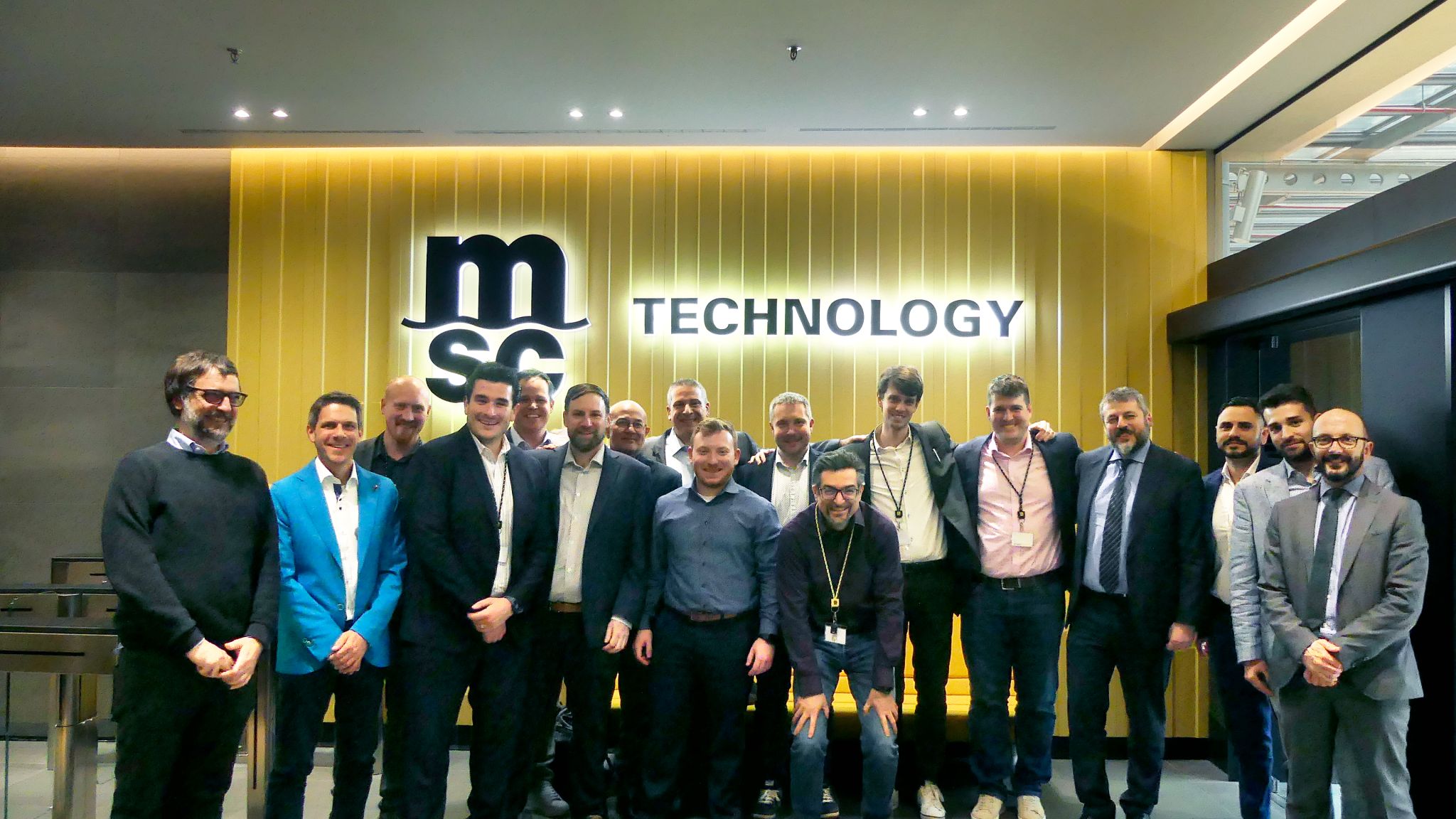 Christian Schwendemann facilitating a customer workshop with MSC Technology